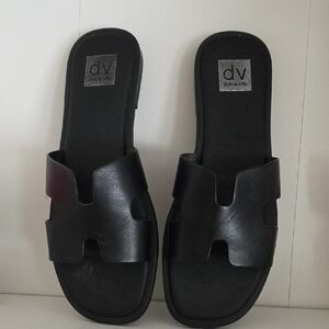 ✨️Dolce Vita Black Slide Sandals